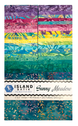 Island Batik - Sunny Meadow Batik Strip Pack
