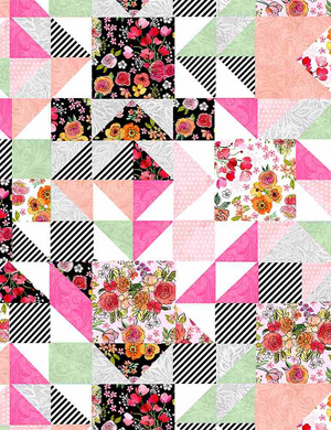 Sew Floral Patchwork by Timeless Treasures