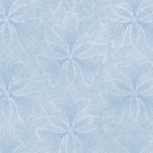 Maison - Fleur Light Blue Fabric by Jinny Beyer