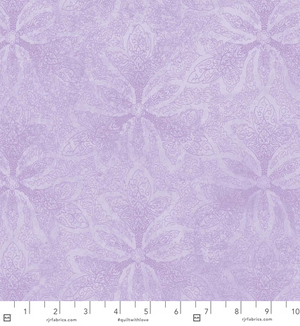 Maison - Fleur Lavender Fabric by Jinny Beyer