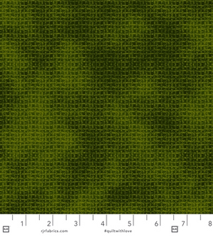 RJR - Midnight Garden - Weave Avocado Fabric