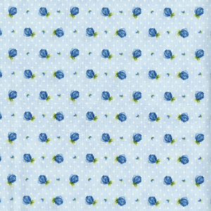 Junes Cottage - Rosebud - Raindrop Fabric