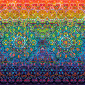 Flourish - Woven Rainbow - Multi Fabric