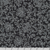 Joli Bijou - Swirls Onyx Silver Yardage