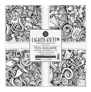 Lights Out Glow in the Dark Ten Squares