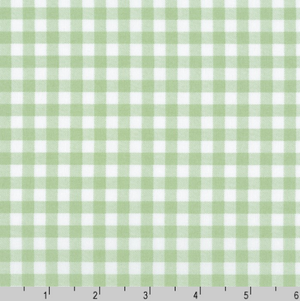 Sevenberry Petite Basics - Plaid Sage Fabric