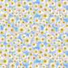 Wild Flower - Daisies In The Blue Sky Fabric