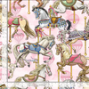 Carousel Horses Fabric by Timeless Treasures