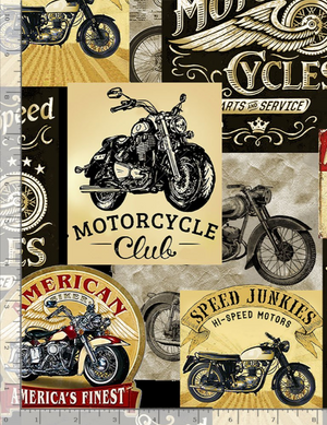 Enjoy The Ride - Packed Vintage Motorcycle Signs