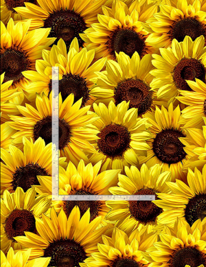 Wild Flower - Packed Sunflowers Fabric