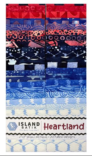 Island Batik - Heartland Batik Strip Pack