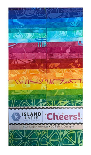 Island Batik - Cheers Batik Strip Pack