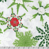 Holiday Flourish-Snow flower - Winter Florals Silver