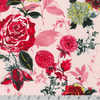 Rosette - Florals Blossom Metallic by Kaufman