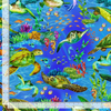 Deep Blue Sea - Sea Turtles Fabric
