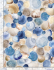 Packed Blue Seashells by Timeless Treaures