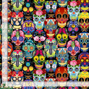 Day of the Dead Skull Folklore by Timeless