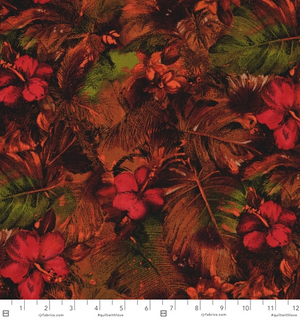 Casablanca - Floral Sienna - RJR Fabrics