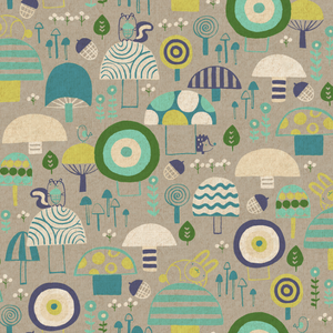 Mori No Tomodachi - Kinoko Yama Mushroom Canvas