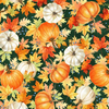 Fall For Autumn - Pumpkins Emerald/Gold