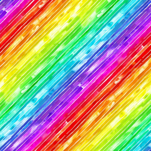 Painted Prism - Stripes Rainbow by Hoffman