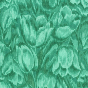 RJR Fabrics - Burano - Tulips Teal
