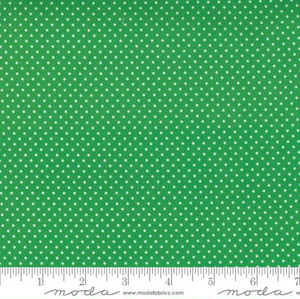 Holiday Christmas - Dot Holly by Moda Fabrics