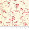Collections Etchings - Parchment Red Fabric