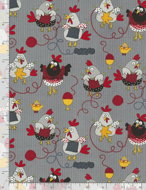 I Love Knitting - Knitting Chickens by Timeless