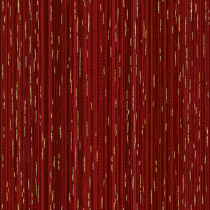 Holiday Wishes - Stripe Scarlet/Gold - Hoffman