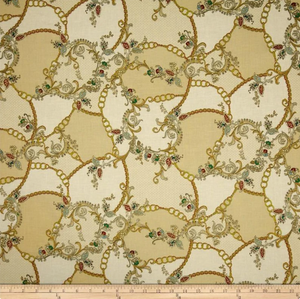 Hoffman Fabrics - Antonella - Vintage/Gold