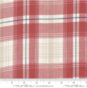 Isabella Wovens - Red Plaid Fabric - 14949 11