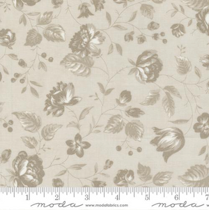 Ridgewood - Taupe Floral Fabric by Moda