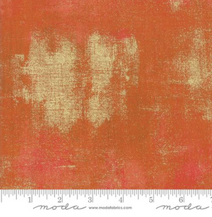 Moda - Grunge Metallic - Grunge Pumpkin Fabric