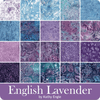 English Lavender Batik Stack Pack - Island Batik