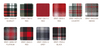 Mammoth Flannel - Red Colorstory Ten Squares