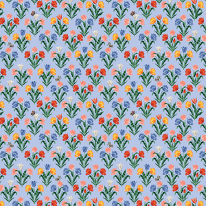 Curio - Tulips Light Blue by Rifle Paper