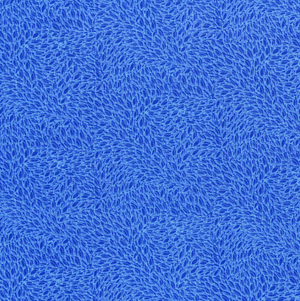 Hopscotch - Leaves In Motion - Sapphire Fabric