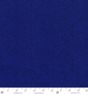 Hopscotch - Cross Hatch My Way - Lapis Fabric