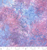 Best Of Malam Batiks - Feather - Blue/Mauve