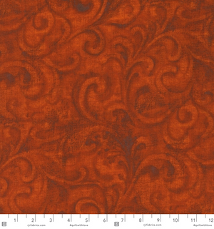 RJR - Jinny Beyer Palette Burnt Orange Fabric