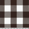 Kitchen Window Wovens - Gingham Espresso