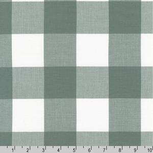 Kitchen Window Wovens - Gingham Shale