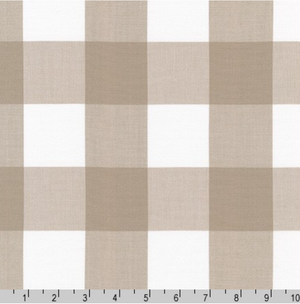 Kitchen Window Wovens - Gingham Doeskin