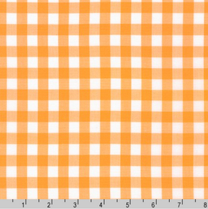 Kitchen Window Wovens - Gingham Goldfish Fabric