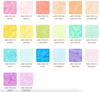 Artisan Batiks Prisma Dyes Cotton Candy Ten Squares