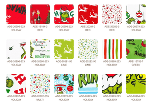 How The Grinch Stole Christmas Fat Quarter Bundle