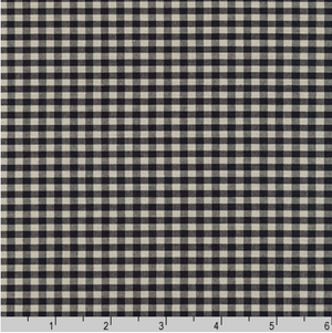 Crawford Gingham - 1/8 Inch Gingham Black