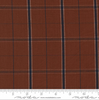 Moda - Vista Wovens Rust Plaid Fabric