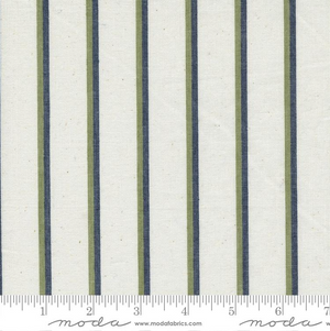 Vista Wovens - Ecru Stripe Fabric by Moda